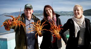 Al Brown and MasterChef Australia contestants during their visit to New Zealand. (Photo credit: Ben Cronje)